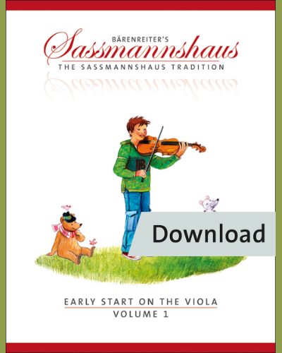 Early Start on the Viola, Volume 1 — Egon Saßmannshaus