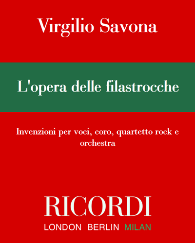 L'opera delle filastrocche — Virgilio Savona