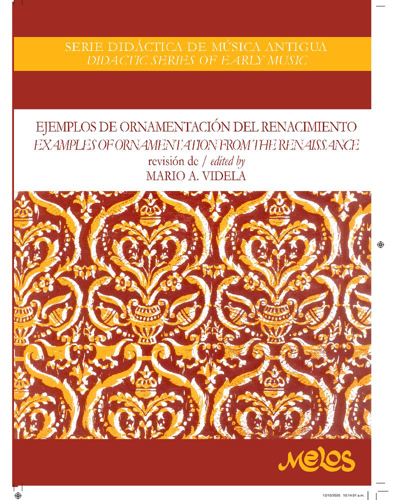 Examples of Ornamentation from the Renaissance — Mario A. Videla