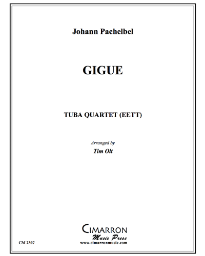 Gigue for Tuba Quartet — 帕赫贝尔