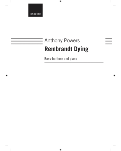 Rembrandt Dying — Anthony Powers