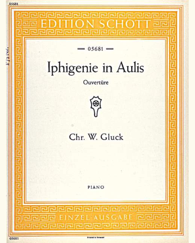 Iphigenie in Aulis — 格鲁克