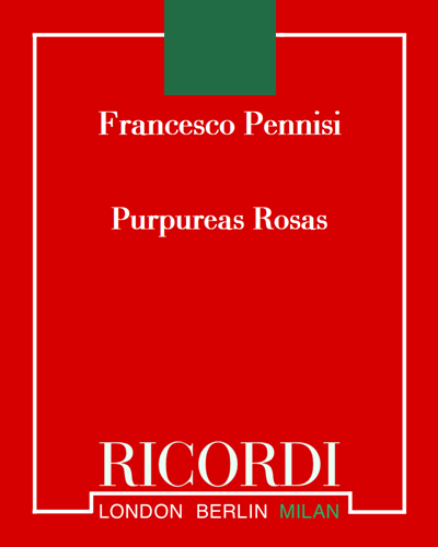 Purpureas Rosas — Francesco Pennisi