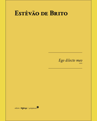Ego Dilecto Meo — Estêvão de Brito