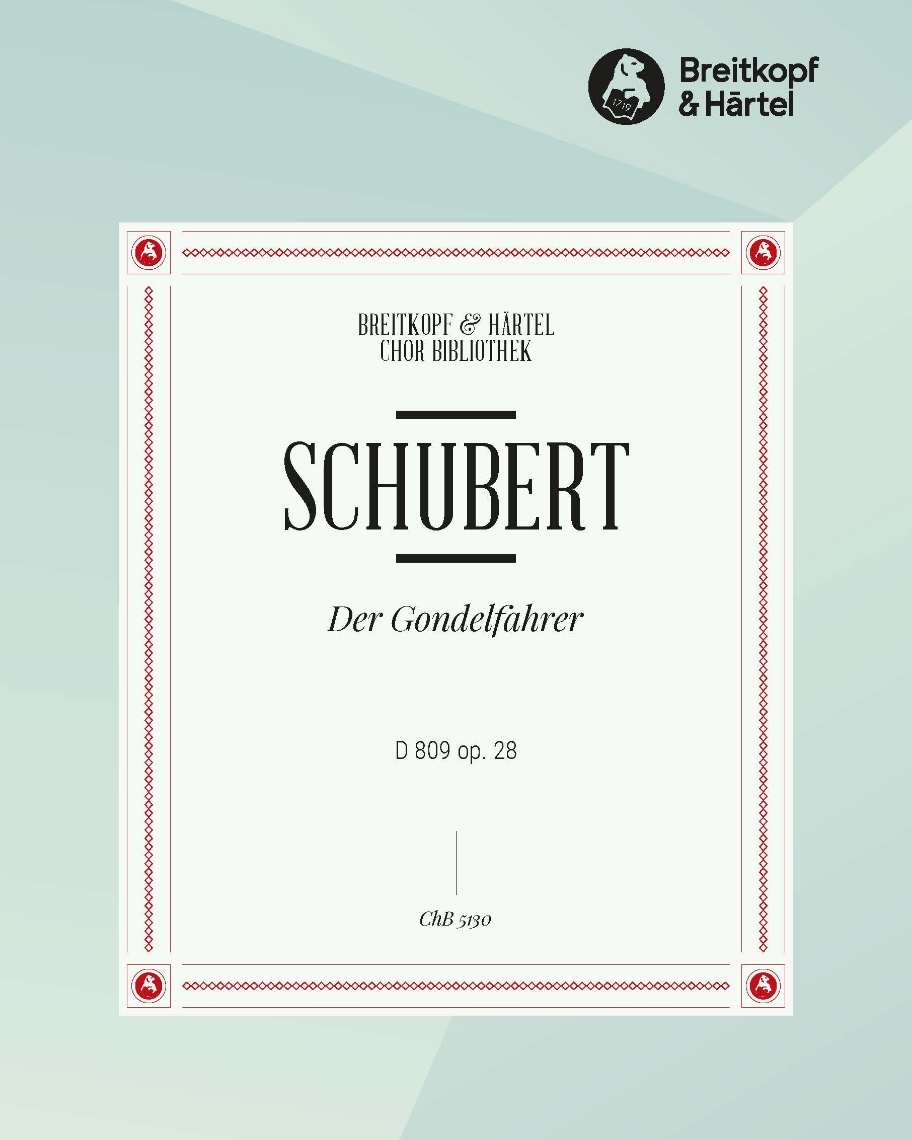 Der Gondelfahrer, op. 28 — 舒伯特