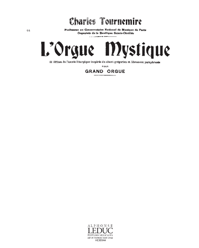 Dominica XVII post Pentecosten, op. 57 — 夏尔·图尔内米尔