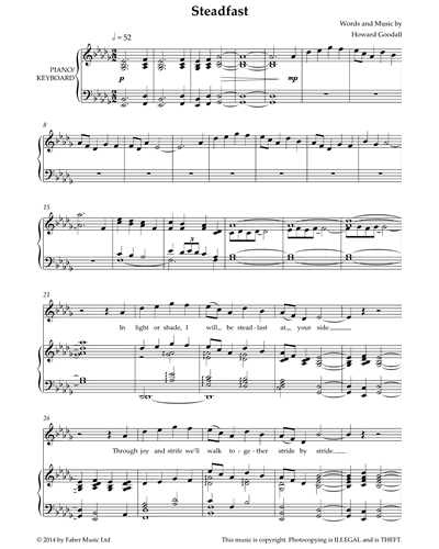 Steadfast — Howard Goodall