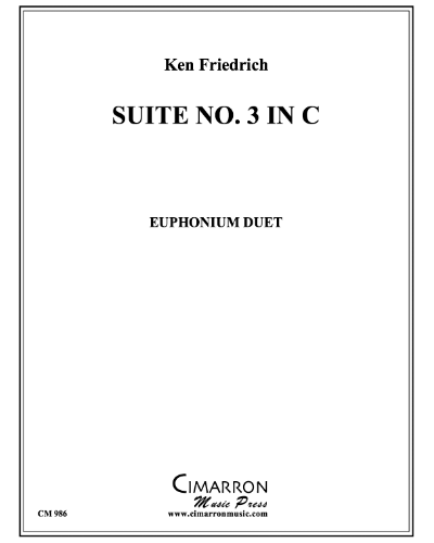 Suite No. 3 in C major — Ken Friedrich