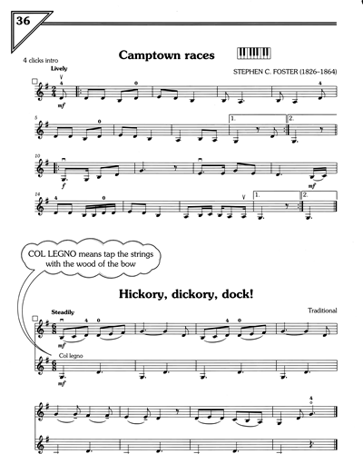 "Camptown Races" & "Hickory Dickory Dock" — Christopher Bull