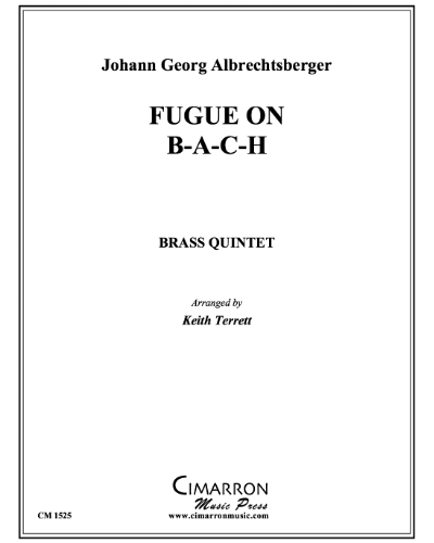 Fugue on B-A-C-H — 阿尔布雷希茨贝格