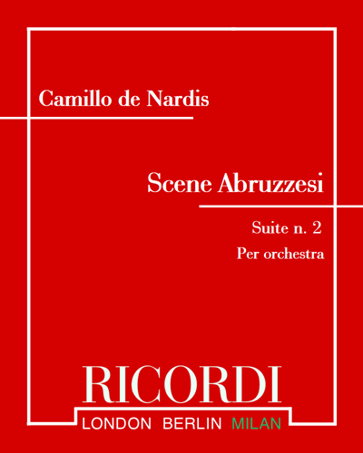Scene Abruzzesi - Suite n. 2 — Camillo de Nardis