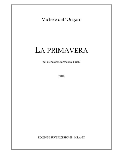 La primavera — Michele Dall'Ongaro