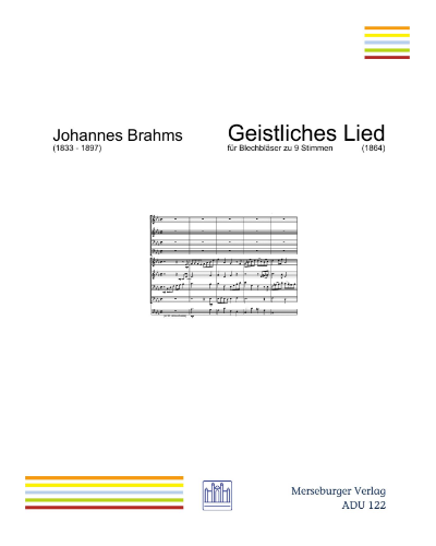Geistliches Lied — 勃拉姆斯