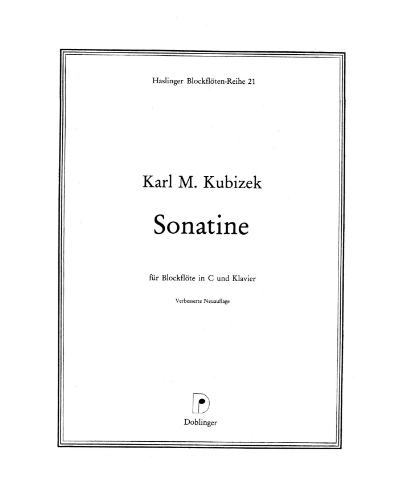 Sonatine — Karl Maria Kubizek