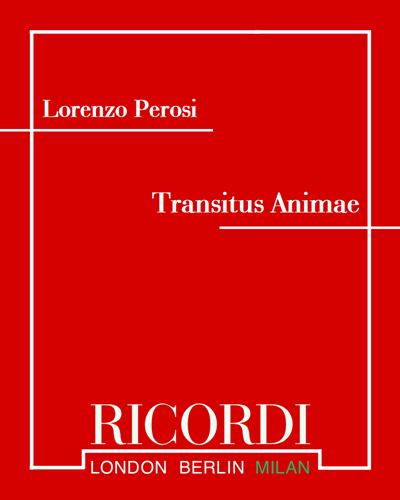 Transitus Animae — Lorenzo Perosi