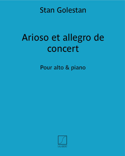 Arioso et allegro de concert — Stan Golestan