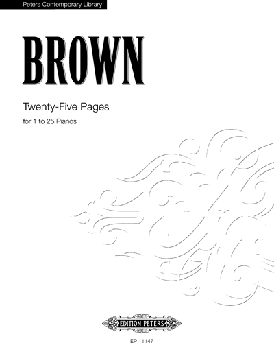 Twenty-Five Pages — 厄尔·布朗