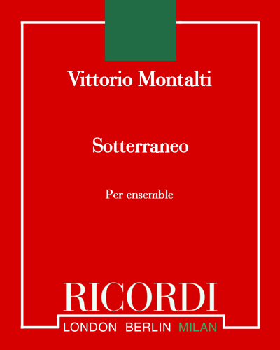 Sotterraneo — Vittorio Montalti