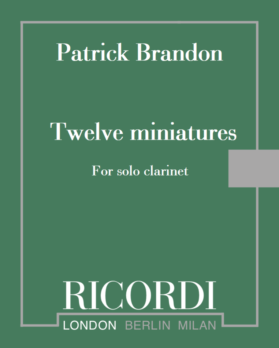 Twelve miniatures — Patrick Brandon