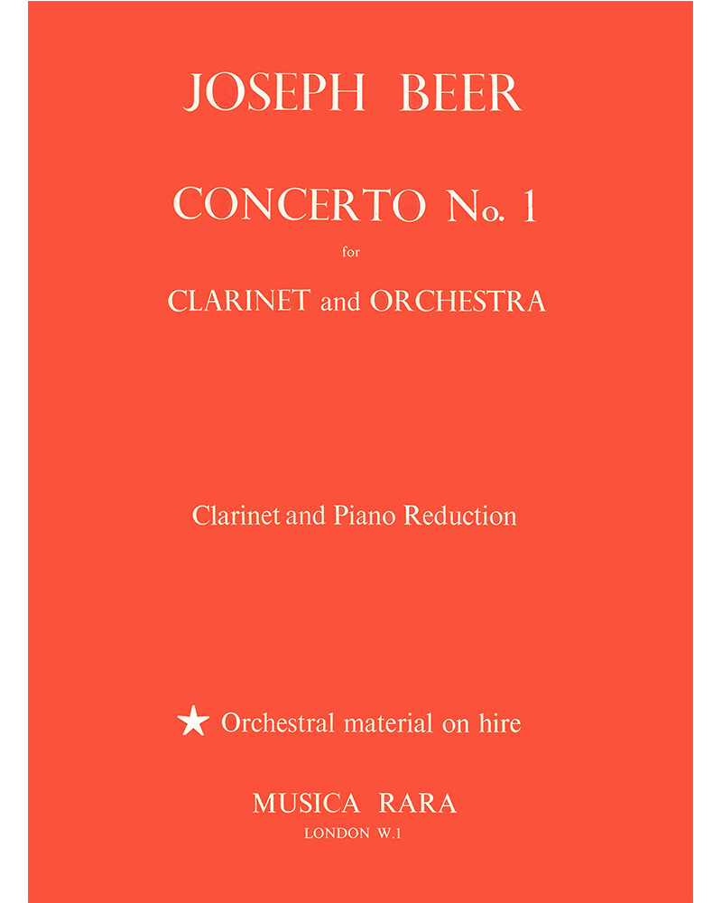 Concerto Nr. 1 in B-dur op. 1 — Joseph Beer
