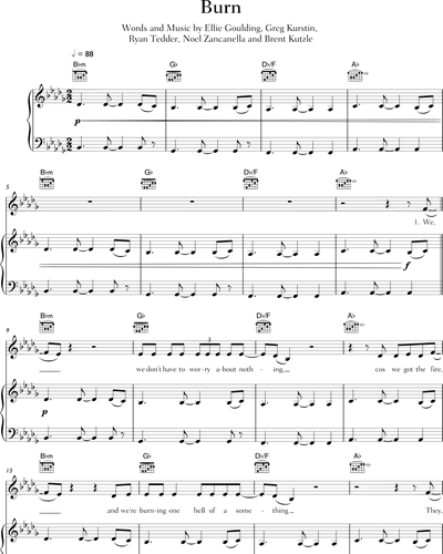 Burn — Ellie Goulding