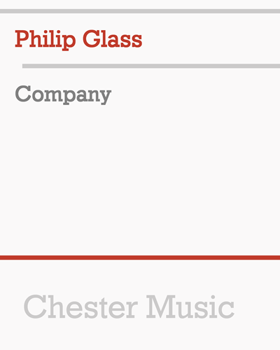 Company — Philip Glass