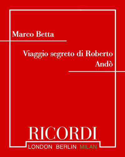 Viaggio segreto di Roberto Andò — Marco Betta