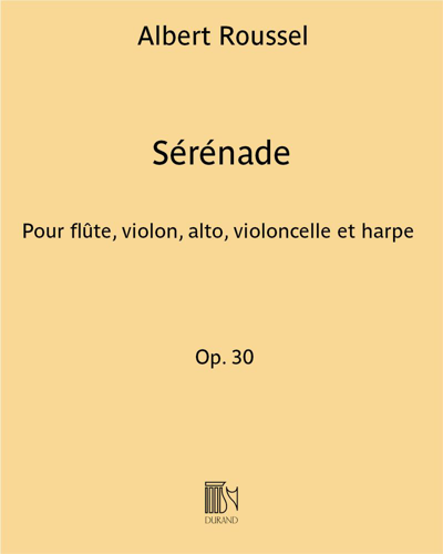 Serenade, op. 30 — 鲁塞尔