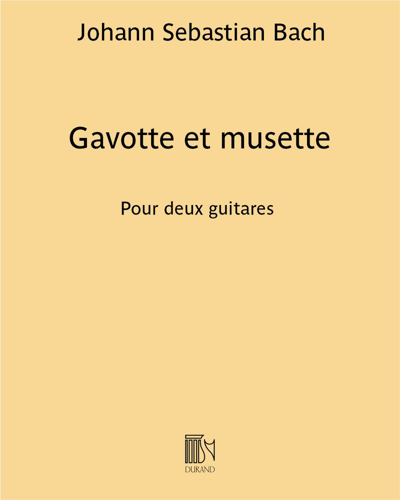Gavotte et musette — Johann Sebastian Bach