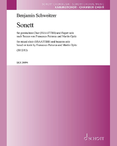 Sonett — Benjamin Schweitzer