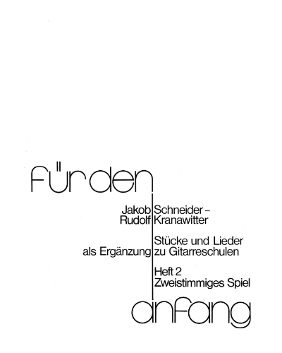 Für den Anfang, Book 2 — Jakob Schneider