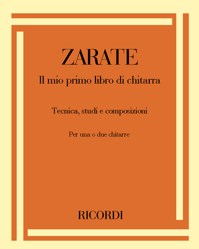 Il mio primo libro di chitarra — Jorge Martínez Zárate