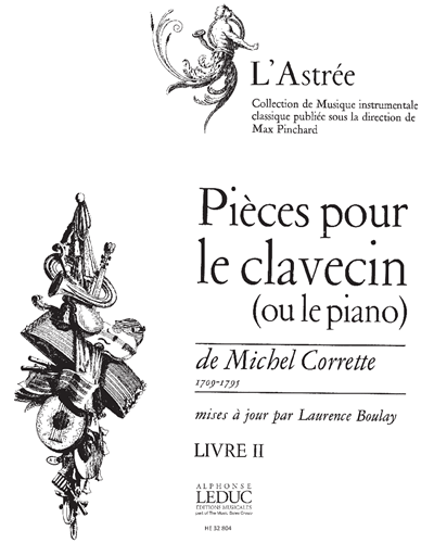 Pieces Vol. 2 for Harpsichord (or Piano) — Michel Corrette