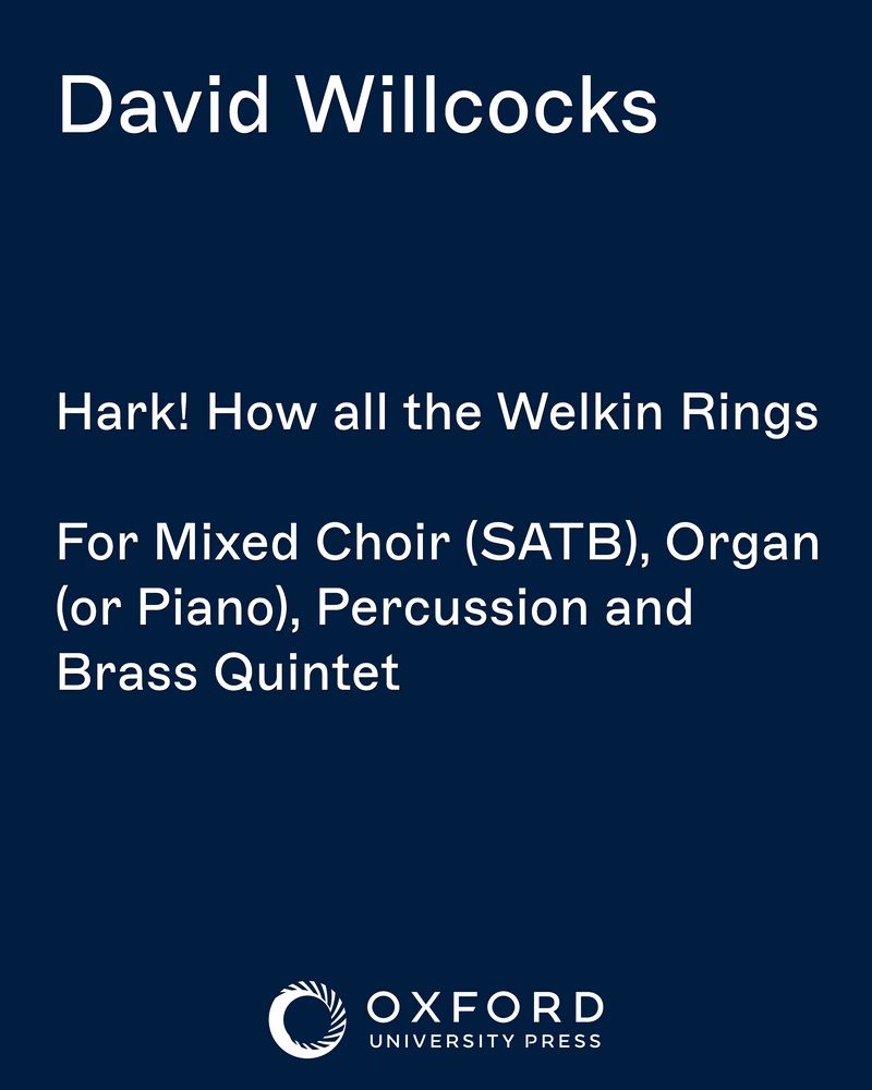 Hark! How all the Welkin Rings — 大卫·威尔科克斯