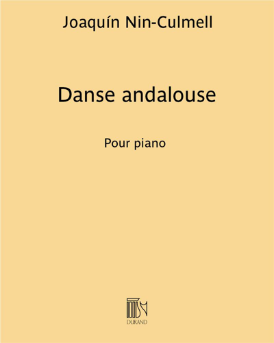 Danse andalouse (from 'Trois danses espagnoles') — Joaquín Nin-Culmell