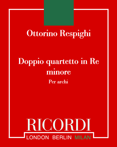 Doppio quartetto in D minor — 雷斯皮吉