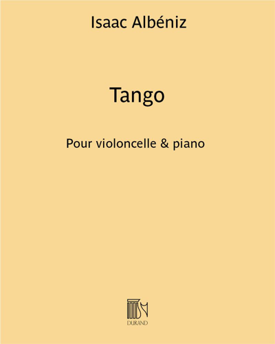 Tango (Extract from the Suite 'España', op. 165 no. 2) — 阿尔贝尼斯