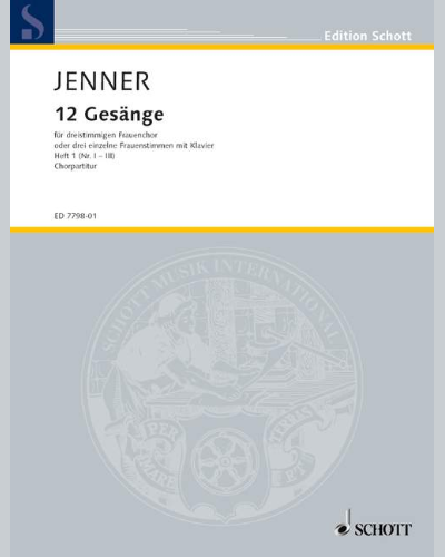 Zwölf Gesänge — Gustav Jenner