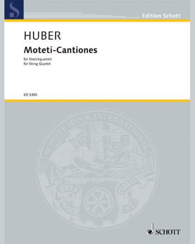 Moteti-Cantiones — Klaus Huber