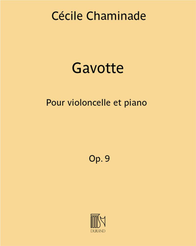 Gavotte, op. 9 — 塞西尔·沙米纳德