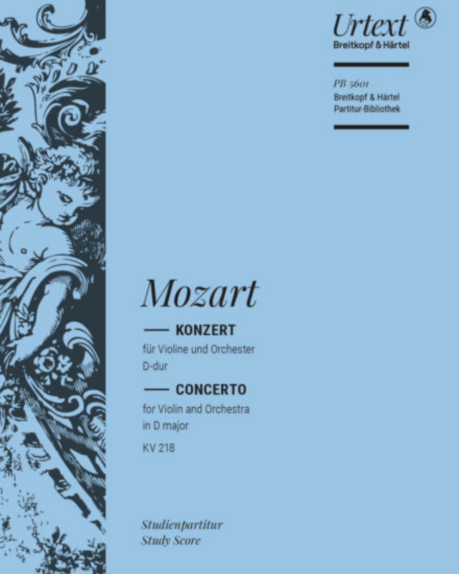 Violin Concerto No. 4 in D major, K. 218 — 莫扎特
