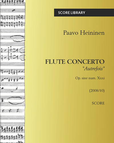 Autrefois — Paavo Heininen