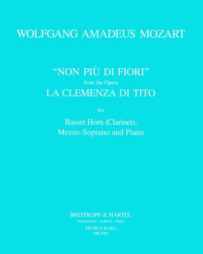 Non più di fiori — 莫扎特