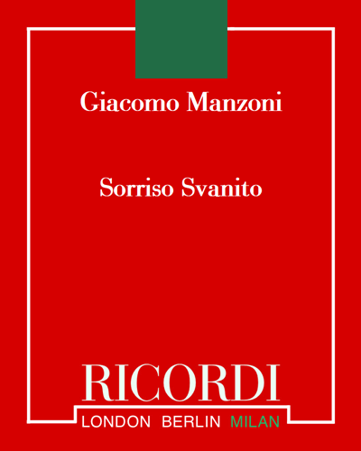 Sorriso Svanito — 贾科莫·曼佐尼