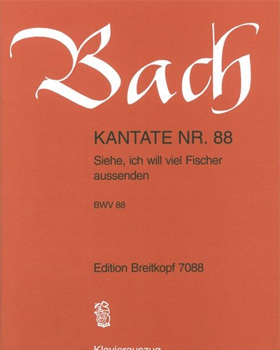 Cantata BWV 88: 'Siehe, ich will viel Fischer aussenden' — Johann Sebastian Bach