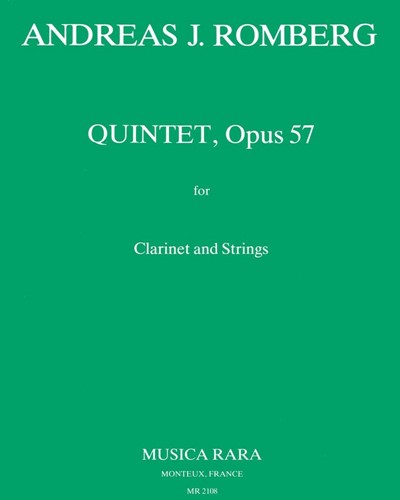 Quintet in E-flat major, op. 57 — Andreas Romberg