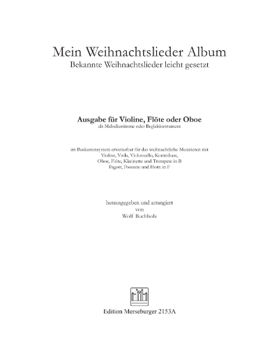 My Christmas Album — Wolf Buchholz