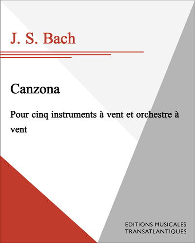 Canzona — 巴赫