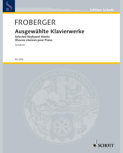 Selected piano works — Johann Jakob Froberger