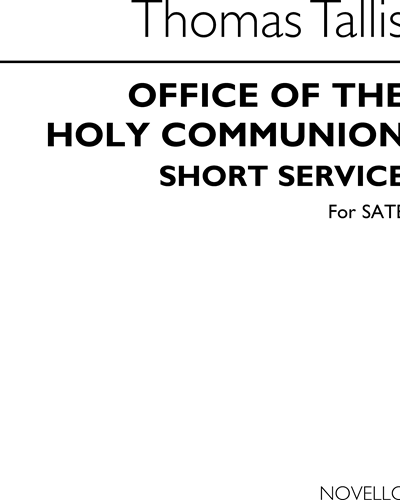 Office of the Holy Communion [Short Service] — 塔利斯